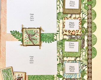 Into the Wild Three one-page Layout Kits