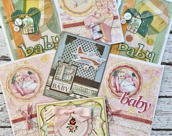 Baby Shower Cards - Handmade