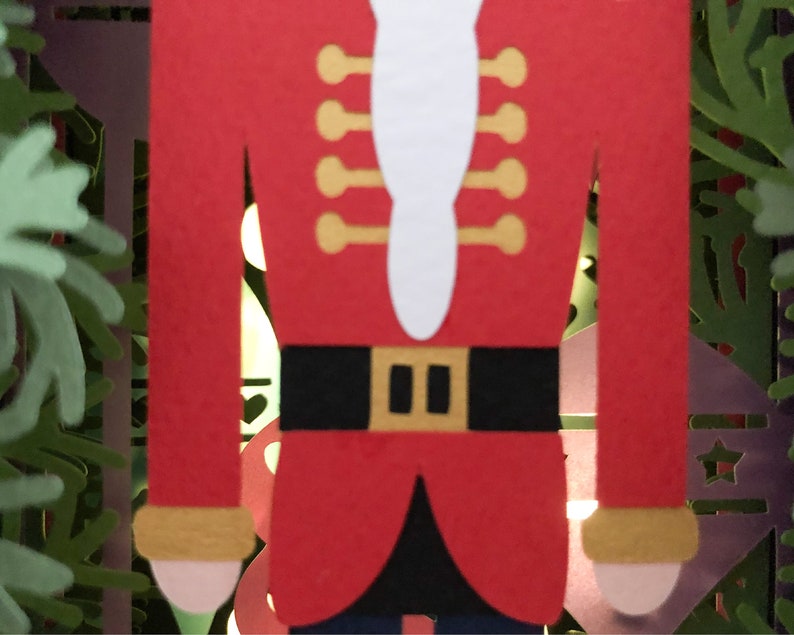 Download Nutcracker book nook diorama shadow box svg for cricut or | Etsy