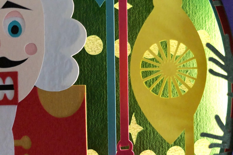 Christmas Nutcracker Shadow Box SVG Layered 3D Papercut 3D Etsy