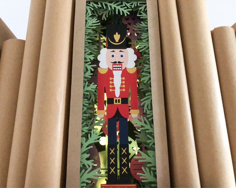 Download Nutcracker book nook diorama shadow box svg for cricut or ...