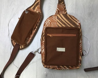 ankara sling bags