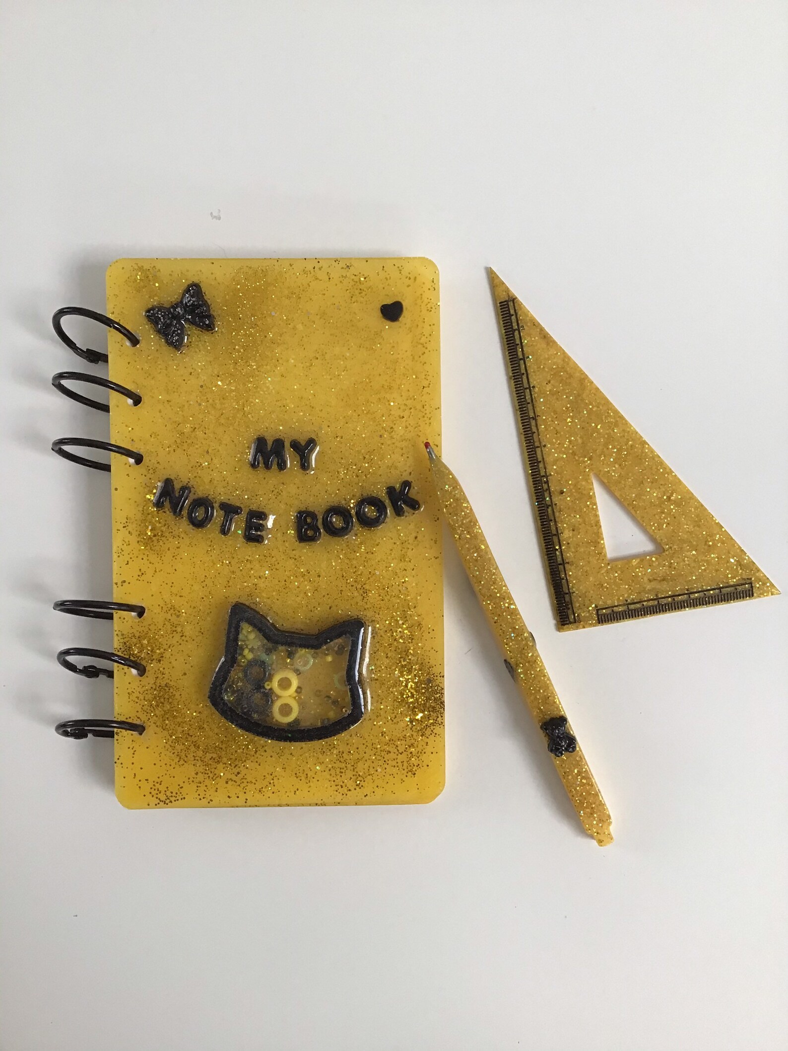 Resin Notebook Cover Notebook Cover Journal Cover Resin Etsy