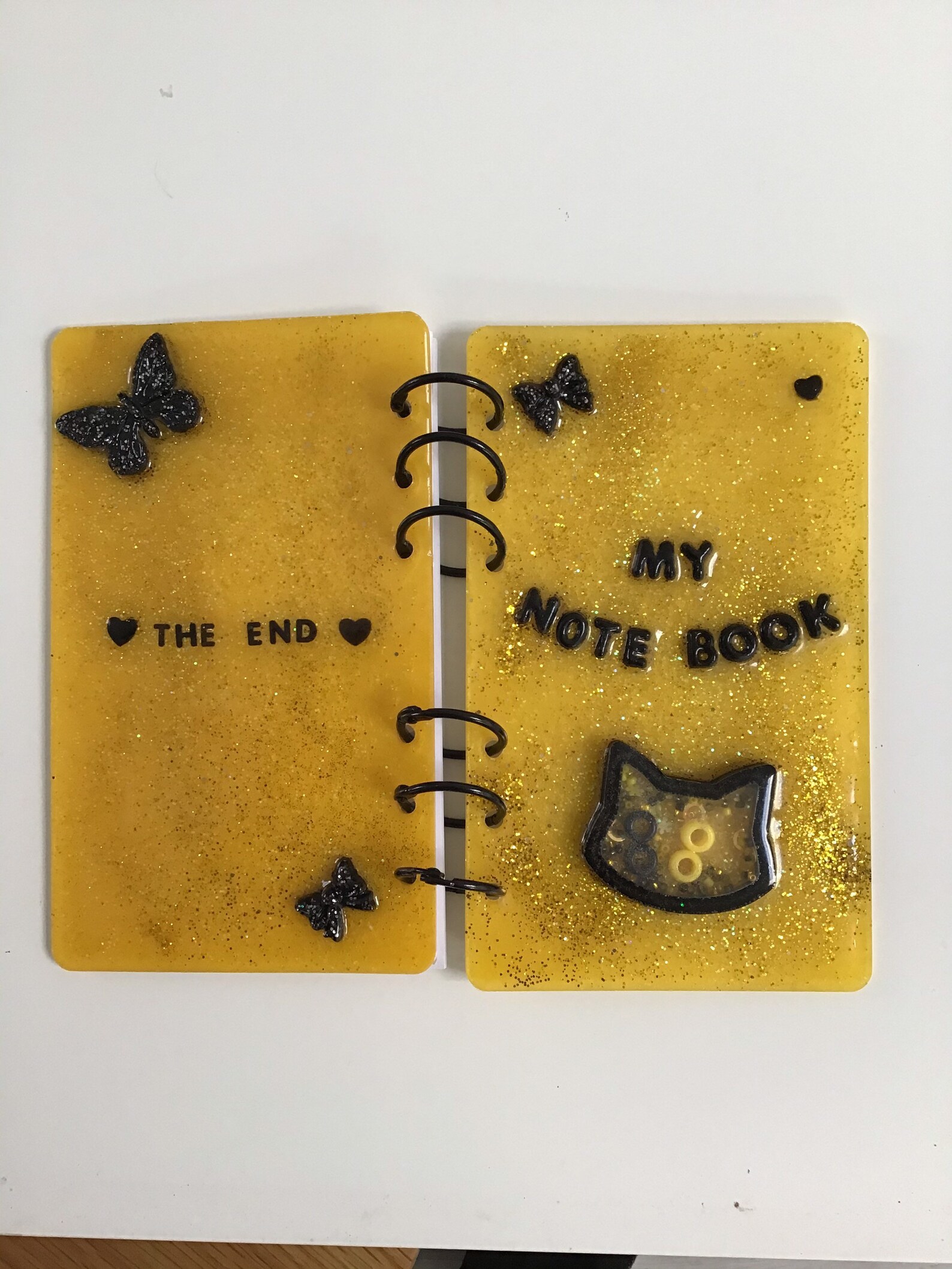 Resin Notebook Cover Notebook Cover Journal Cover Resin Etsy