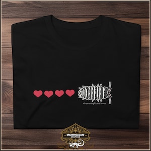 T-Shirt mit Herzen und Isopods