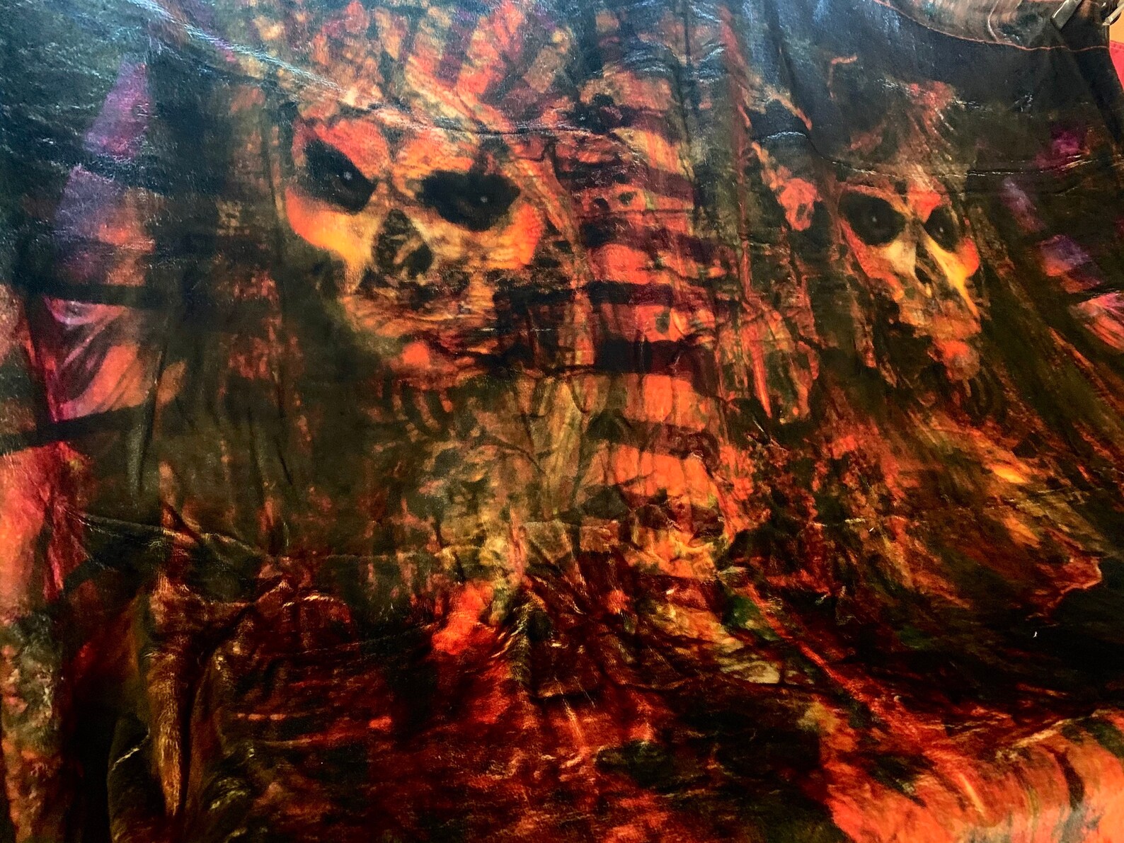 The Curse Throw Blanket Creepy Zombie Halloween Lover Etsy UK