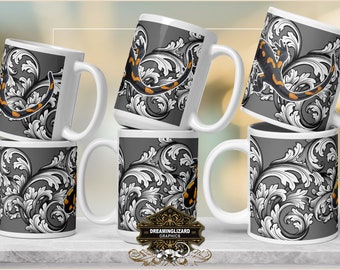 Fire Salamander Coffee mug, salamander gifts