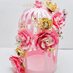 Elegante 3D Vogelkäfig Stanzform für Hochzeiten, Partys, Geschenkverpackungen, Kartenherstellung & DIY Papierhandwerk