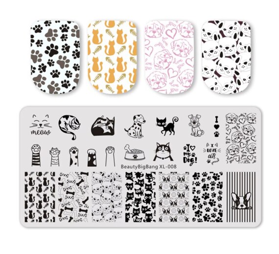 Designer Nail Stamp Plate-Luxury 01