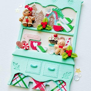 Grote kast gestanste, keukenstansmessen, stencils voor DHZ Scrapbooking Decoratieve Embossing DIY Papieren kaarten