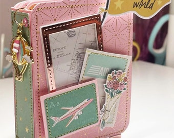 Travel Suitcase Cutting Die | Cute Die for DIY Craft Projects