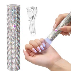 Portable Handheld Nail Dryer Lamp – Quick UV LED Gel Curing Light