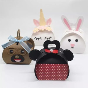 Matrice de découpe souvenir - Boîte cadeau 3D Matrice de découpe en métal pour cadeaux, boîtes de friandises et travaux manuels en papier