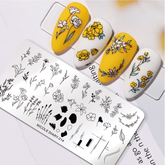 Swanky Stamping Greek statue nail stamping plates 067 – NashlyNails