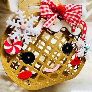 Moldes de corte para sacolas de gengibre – Conjunto de moldes de metal para sacolas de gel para artesanato de Natal e embalagens de presentes
