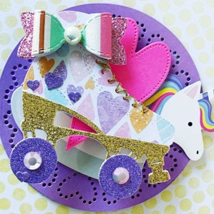 Proyectos DIY con troqueles de patinadores para scrapbooking y tarjetas