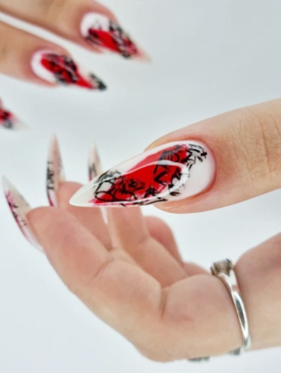 KADS Nagelstempelplatte – Geometrie-Design, Edelstahl, 7x8 Cm, Für DIY-Nagelkunst