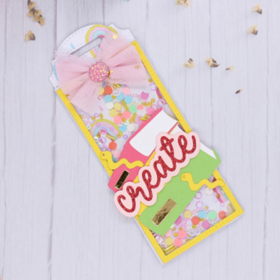 Die Cut Bookmark Shaker Cutting Dies Scrapbook Paper Craft Decoration