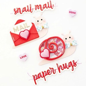 Troqueles de corte Snail Mail: ideales para crear tarjetas de felicitación e invitaciones únicas