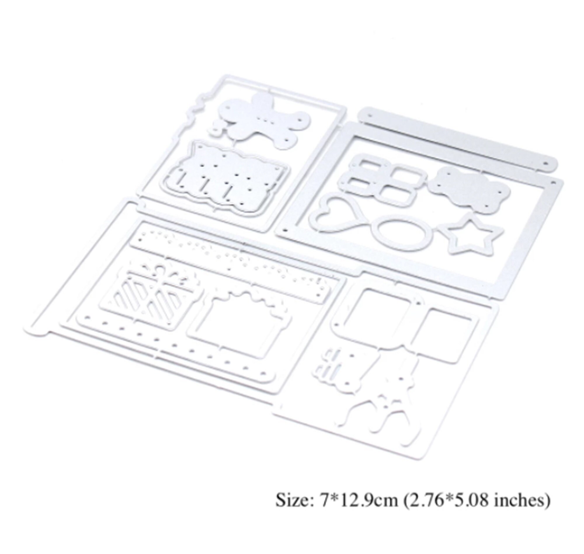 Fustella 3D Forma Colomba Per Scrapbooking - Acciaio Carbonio, Per Biglietti E Decorazioni
