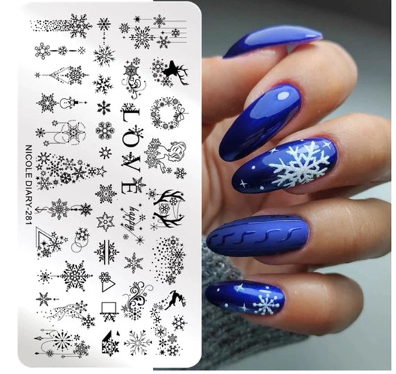 Uber Chic collection 18 nail stamping plates on www.lanternandwren.com.