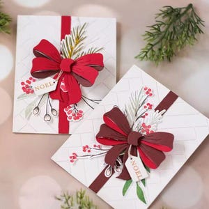 Belle matrice découpée à l'arc, noeud pour la fabrication de cartes, pochoirs Album de scrapbooking bricolage gaufrage décoratif cartes d'artisanat en papier pour travaux manuels