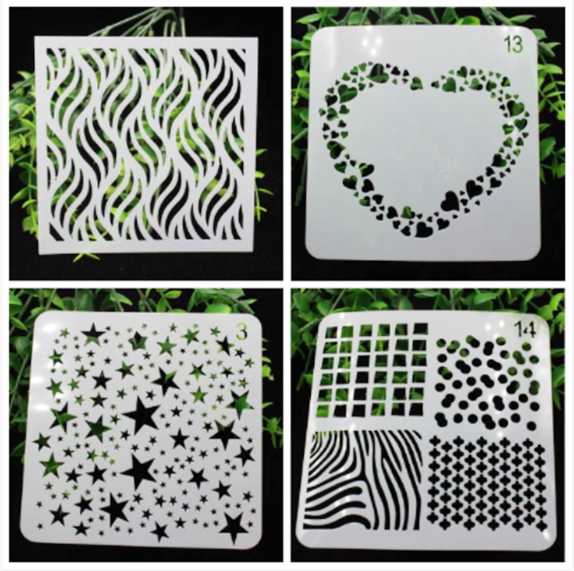 Layering Stencils for DIY 13pcs/set Scrapbooking/photo Album - Etsy