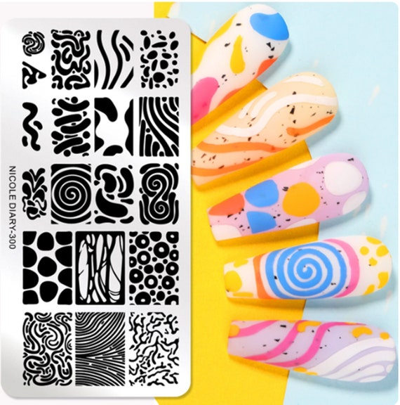 Newest Series Rectangular Style Stamping Nail Art Plate - China Nail  Stamping Plates and Nail Art Template Printing price | Made-in-China.com