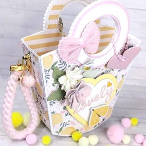 Matrice de découpe 3D pour sacs à ressort – Matrice en métal pour sacs cadeaux et créations en papier