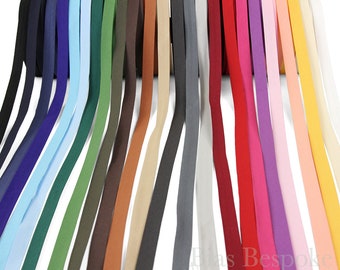 MIMI 100% Cotton 15mm Single Fold Bias Tape, 27 Yard Roll, Made in Italy