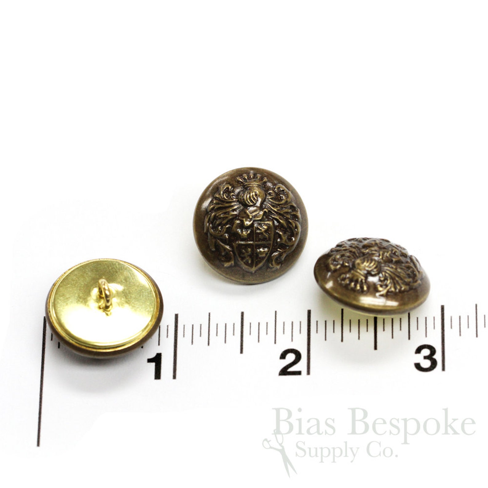 Sets of Antique Brass Knight's Armor Buttons, Made in France - Etsy