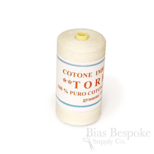 TORRE 100% Cotton Basting Thread, Made in Italy