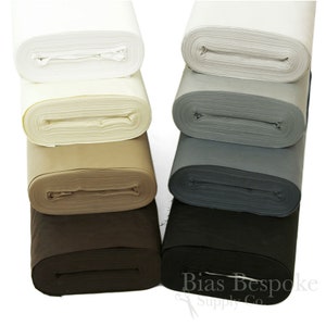 NEW PODESTA Best Quality Italian Cotton Pocketing Fabric, Sold by the Yard