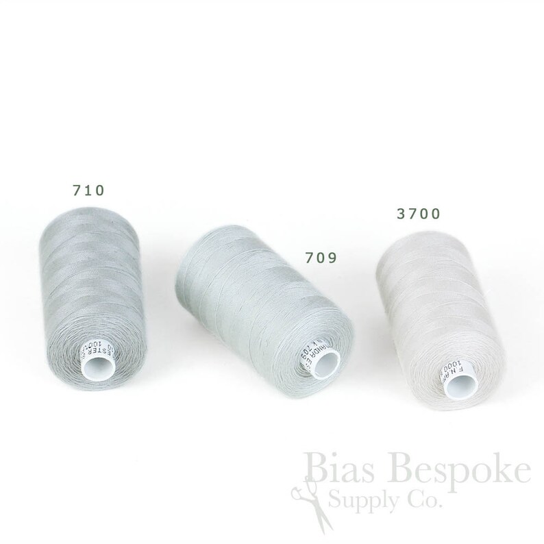 ESTER 80 All-purpose Sewing Thread, 100% Polyester, 1094 Yards, Gray - Etsy