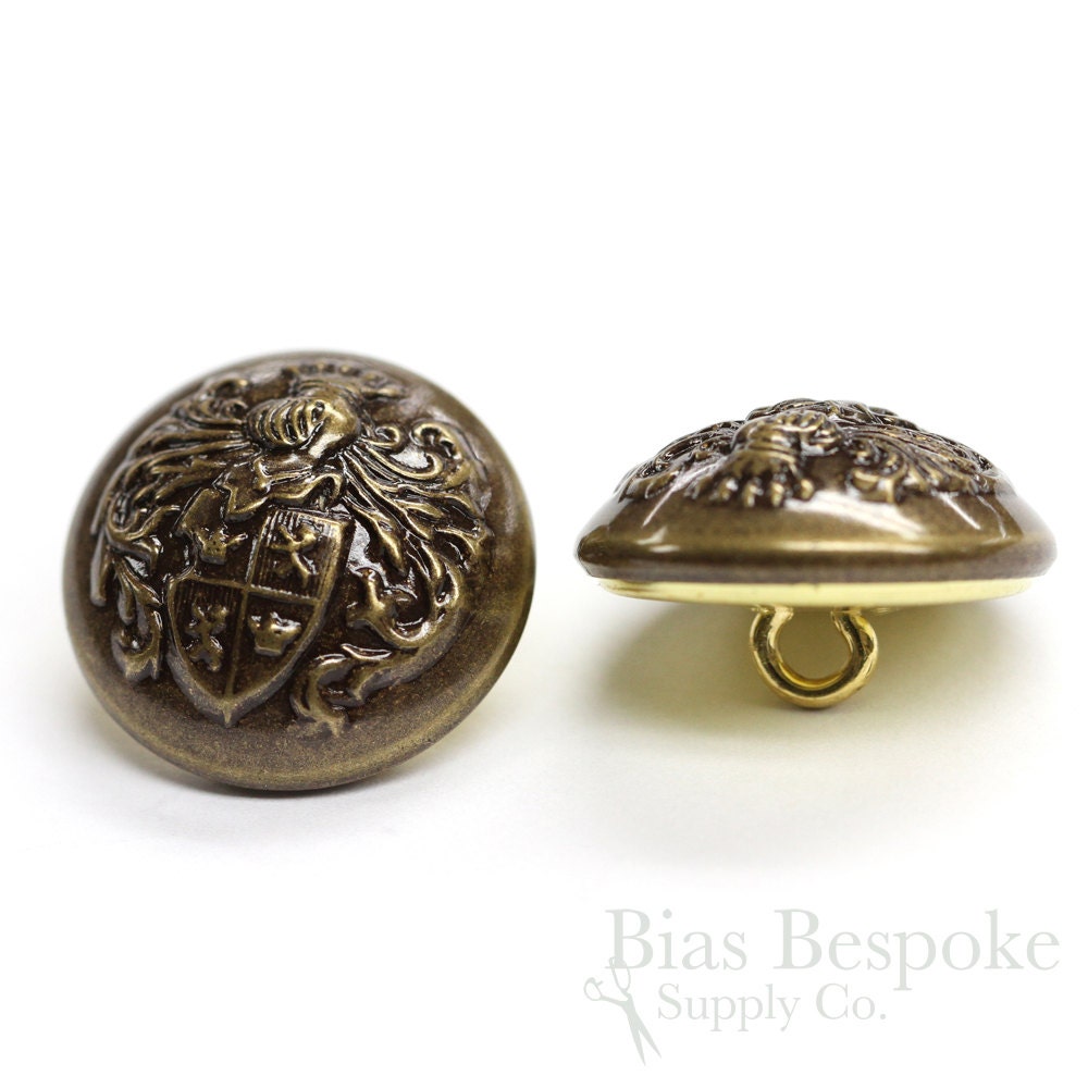 Sets of Antique Brass Knight's Armor Buttons, Made in France - Etsy