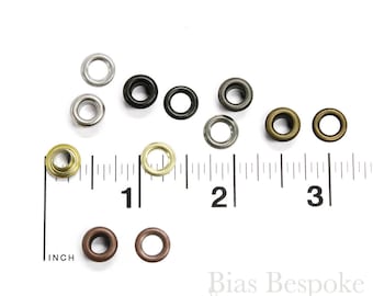 Set of 144 SHAY #00 Grommets (Hole Size 4.8mm), For Bevy Pliers