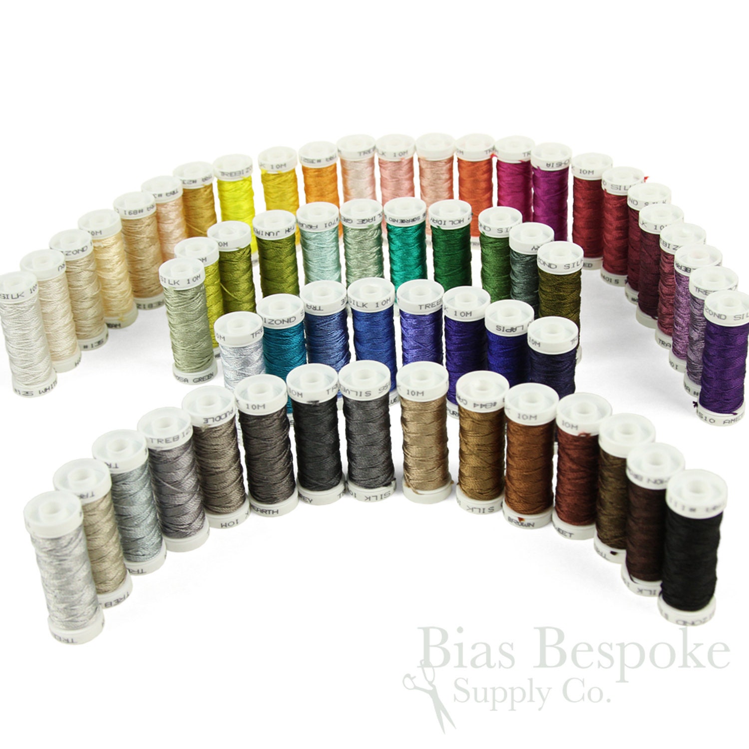 Authentic Au Ver A Soie D’Alger Pure Silk Embroidery Thread Set of 25 Colors