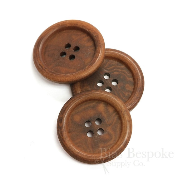 12pcs Genuine Horn Button Set for Suit Jacket Blazer Coat Light Brown Black  Dark Brown Buttons