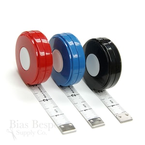 Retractable Metal Tape Measure 10ft/3m - Both Imperial and Metric Scale by