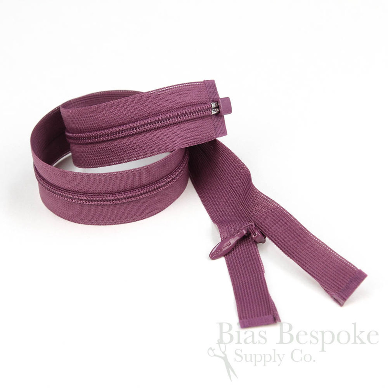 Invisible Separating Zippers in 2 Lengths and 12 Colors Bias Etsy