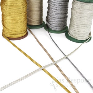 PIPER 5mm Metallic Flat Cord (for Loops and Curves)