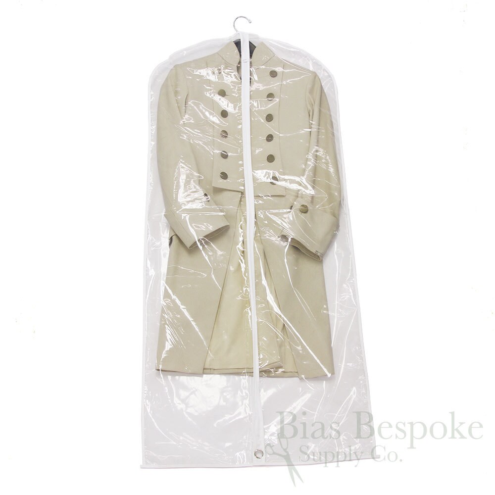 Heavy Gauge Clear Plastic Garment Bag for Coats or Gowns Etsy