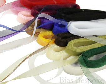 25 Yards of 1&quot; Wide Soft Horsehair Braid with Gathering Thread