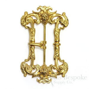 Extraordinary Gold Rococo Belt Buckle, Made in France