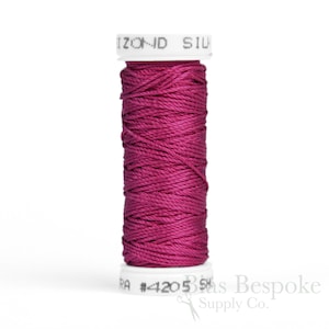 TREBIZOND Twisted Silk Thread: Group 4, Red to Pink Colors 4205 Showgirl