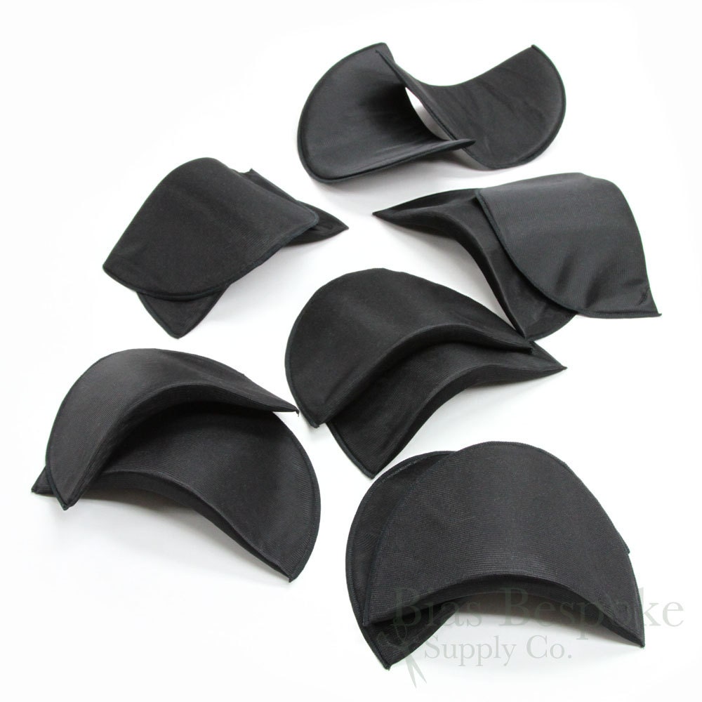 Fabriccovered Foam Shoulder Pads in Two Colors and Sizes Etsy