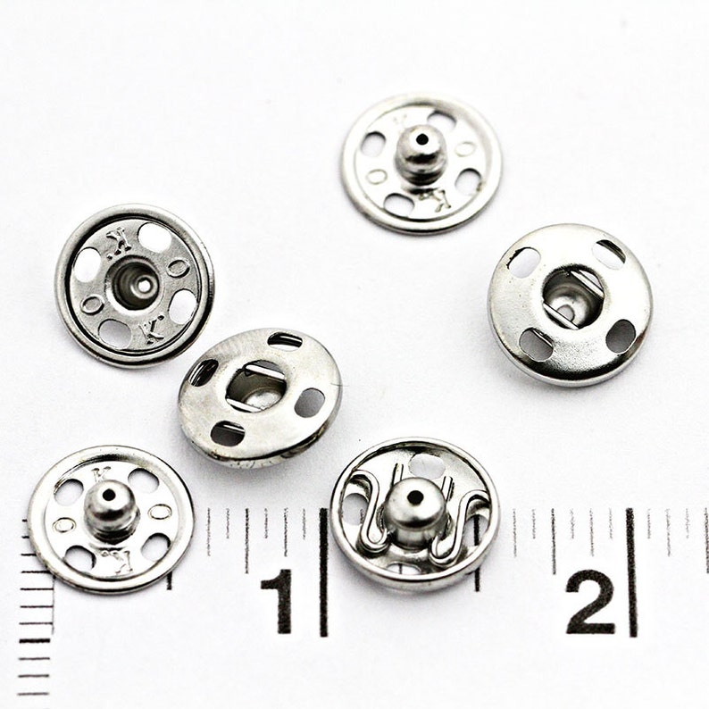 Sets of High Quality Sewon Snaps 14mm 5 Colors Available Etsy