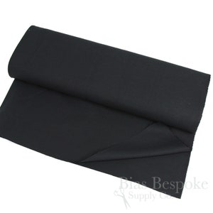 Premium Heavyweight Italian Hymo Canvas "Raven", 59" Wide, Sold by the Yard image 3