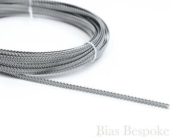 11 Yard Roll of 1/4" Wide Spiral Carbon Steel Corset Boning