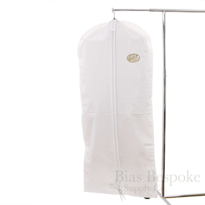 Heavy Gauge White Plastic Garment Bags in Two Lengths Etsy